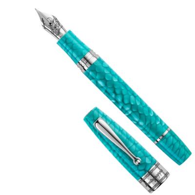 Stylo Plume Montegrappa Year of the Dragon Laguna Blue